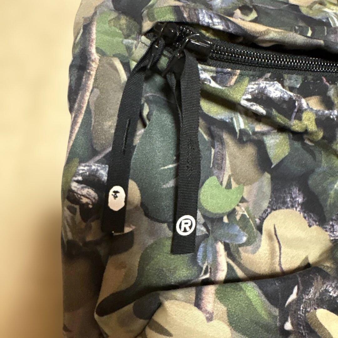 A BATHING APE Backpack Real Tree Camo Vintage Authentic From Japan