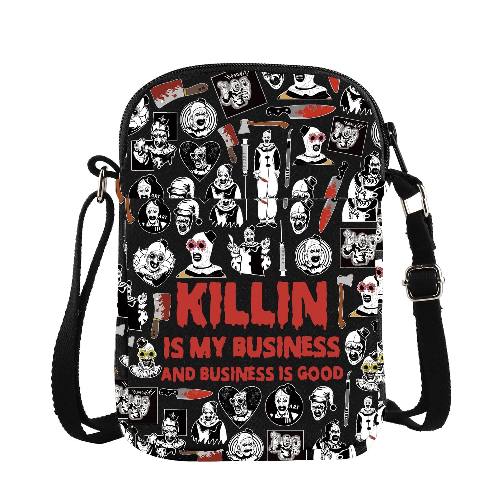 Clown Movie Merchandise Inspired Crossbody Bag Killer Horror Movie Lover Gift…