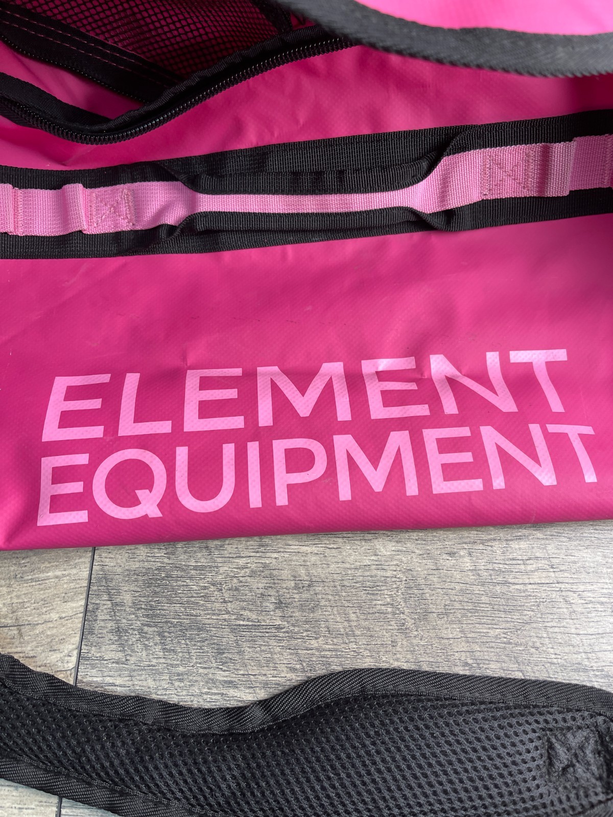 Element Equipment Trailhead Duffel Bag Pink Inner Pocket Camping Waterproof