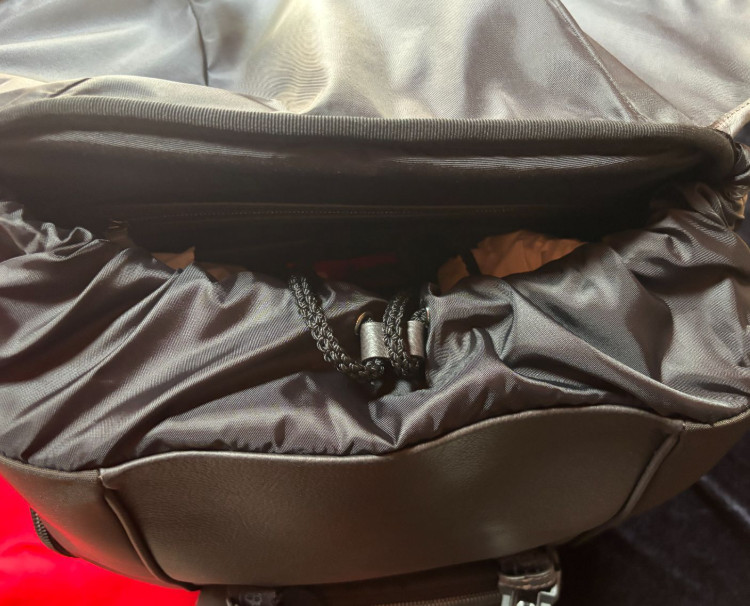 Ferrari Purosangue Black Leather Backpack with Storage Bag Original Genuine