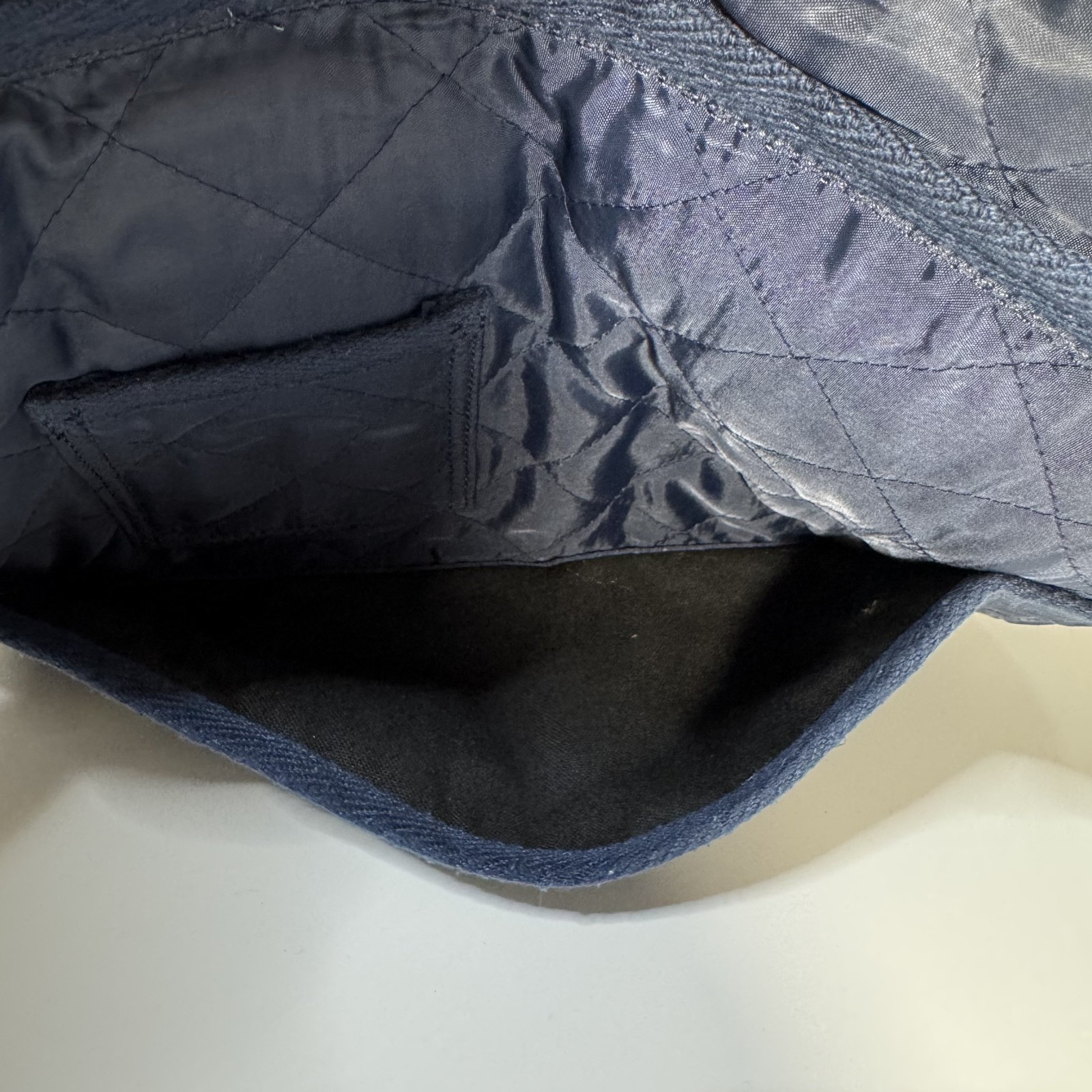 PORTER Deeper Boston Bag Gray Denim Quilted Yoshida Japan