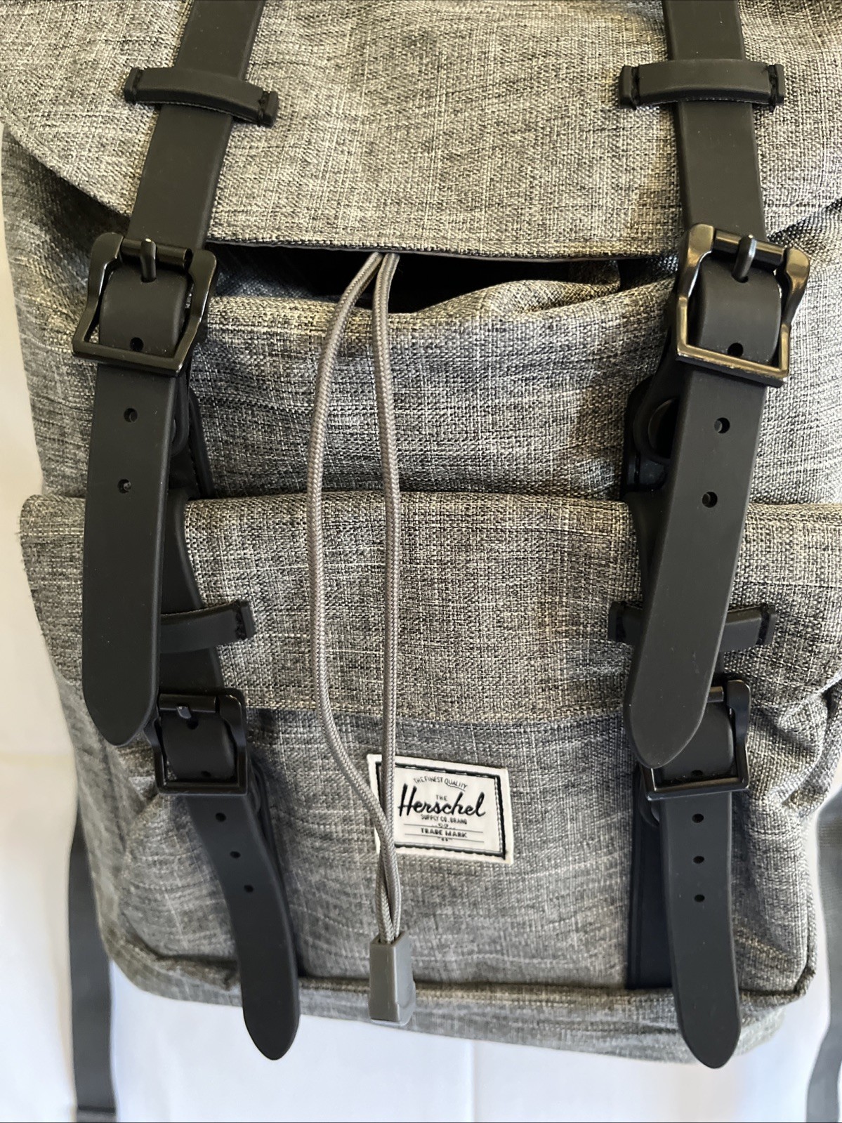 Herschel Supply Co Little America Raven Crosshatch/Black Backpack