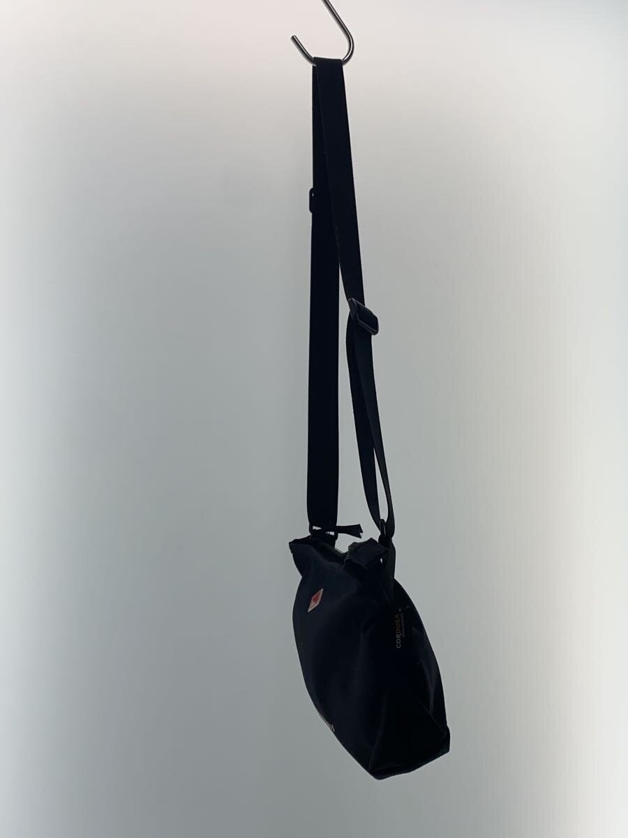 DANTON Shoulder Bag, Nylon, Black, Solid Color, AS32-115-02