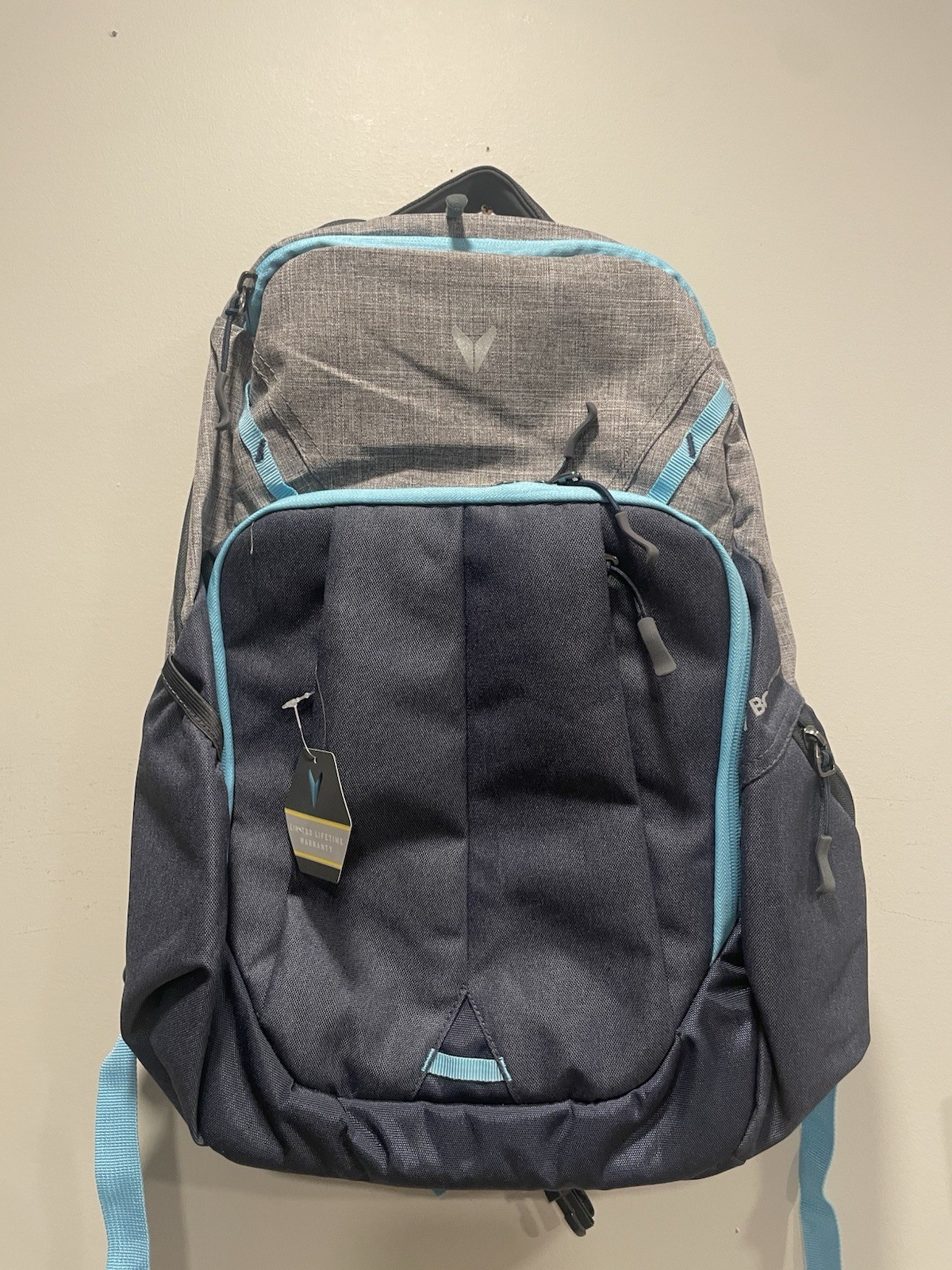 Bondka Men’s Carbon Sport Daypack Backpack – Gray Blue BRAND NEW!