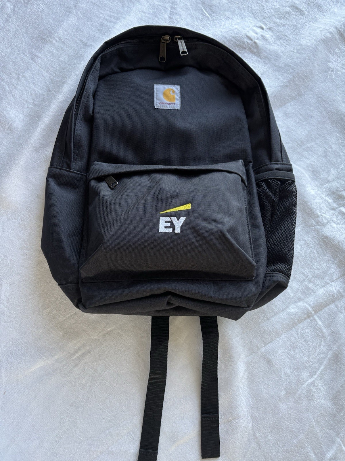 Carhartt Canvas Daypack Backpack Black 21L CT89241804 Water Repellent **Co Logo