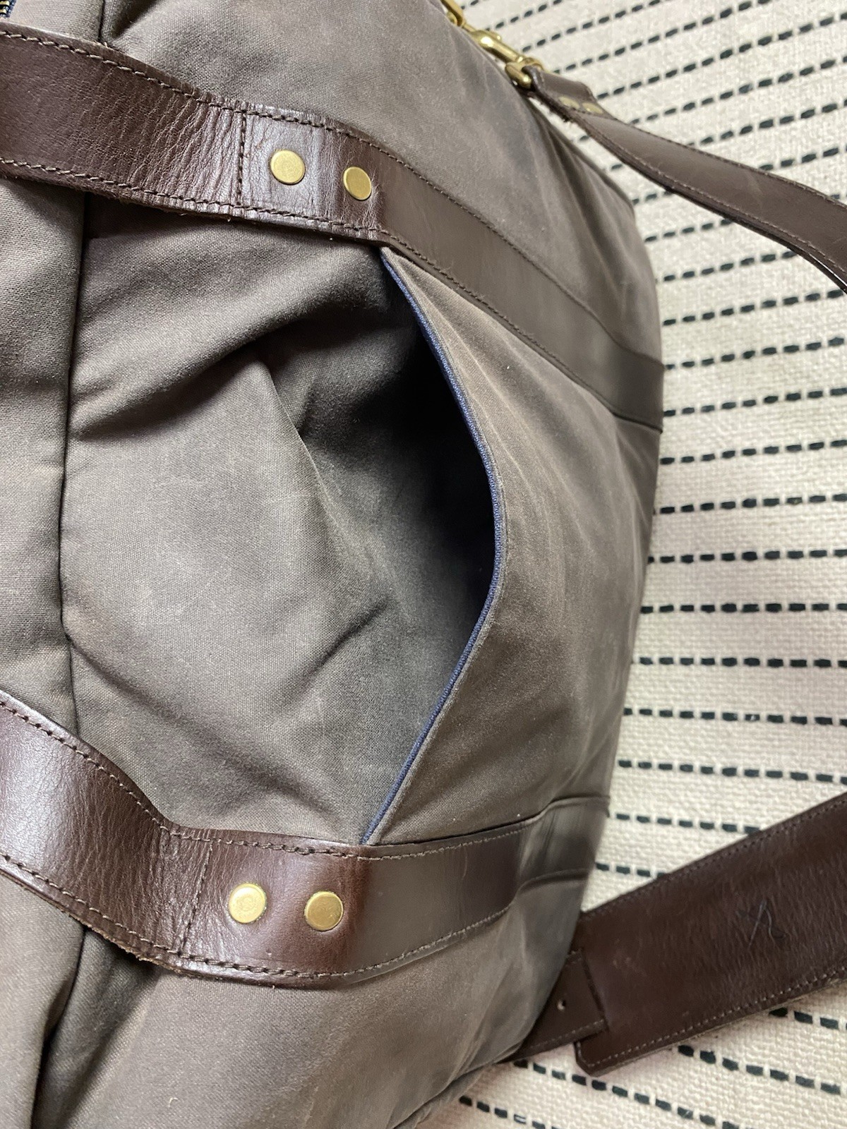 Ernest Alexander Watson Briefcase Bag Charcoal Grey