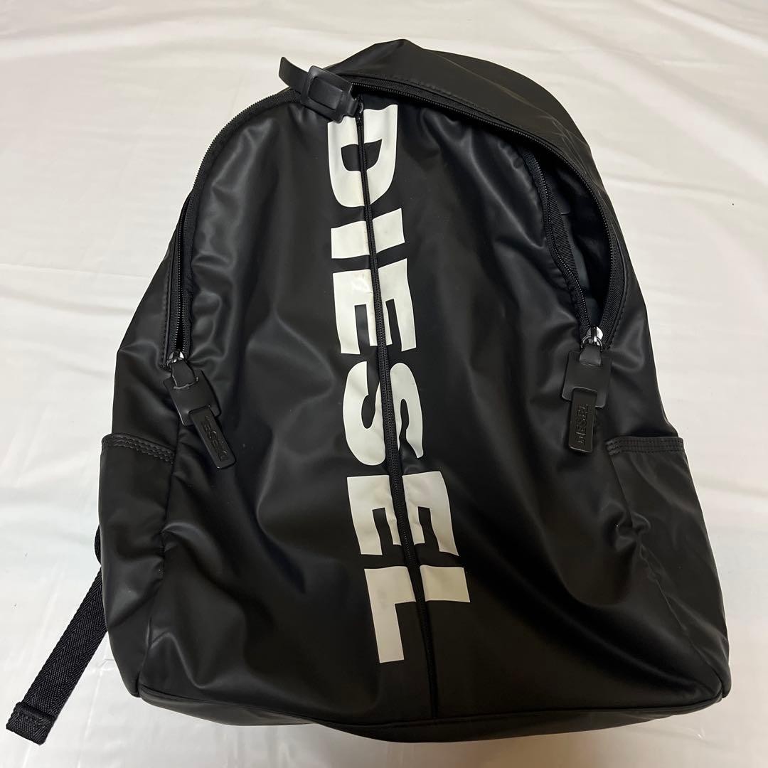 Diesel Men Backpack Rucksack 40×30×10cm Big Logo Luxury Stylish Casual Italian
