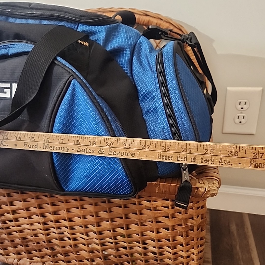 OGIO Duffle Sports Gym Travel Bag Blue & Black 50 Liter All Terrain