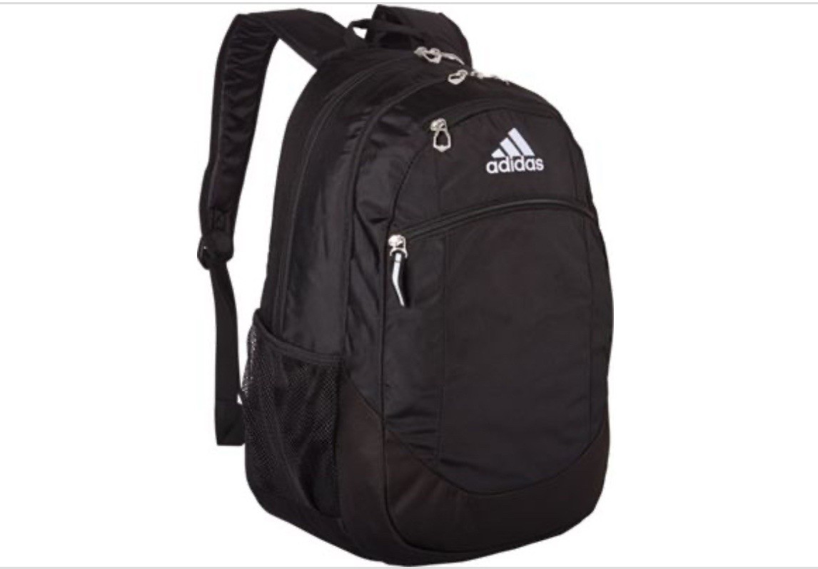 Adidas Striker Team Sports Backpack For Soccer And More Unisex