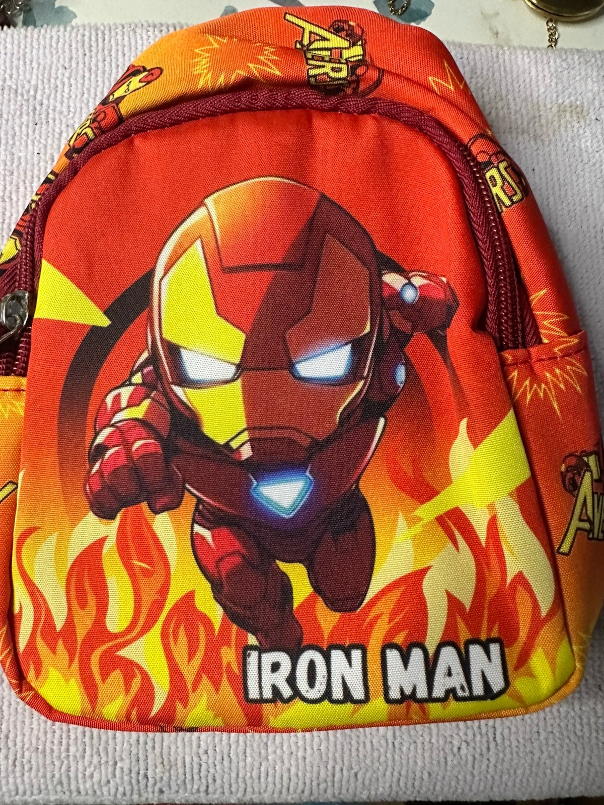 Iron Man Crossbody Backpack New