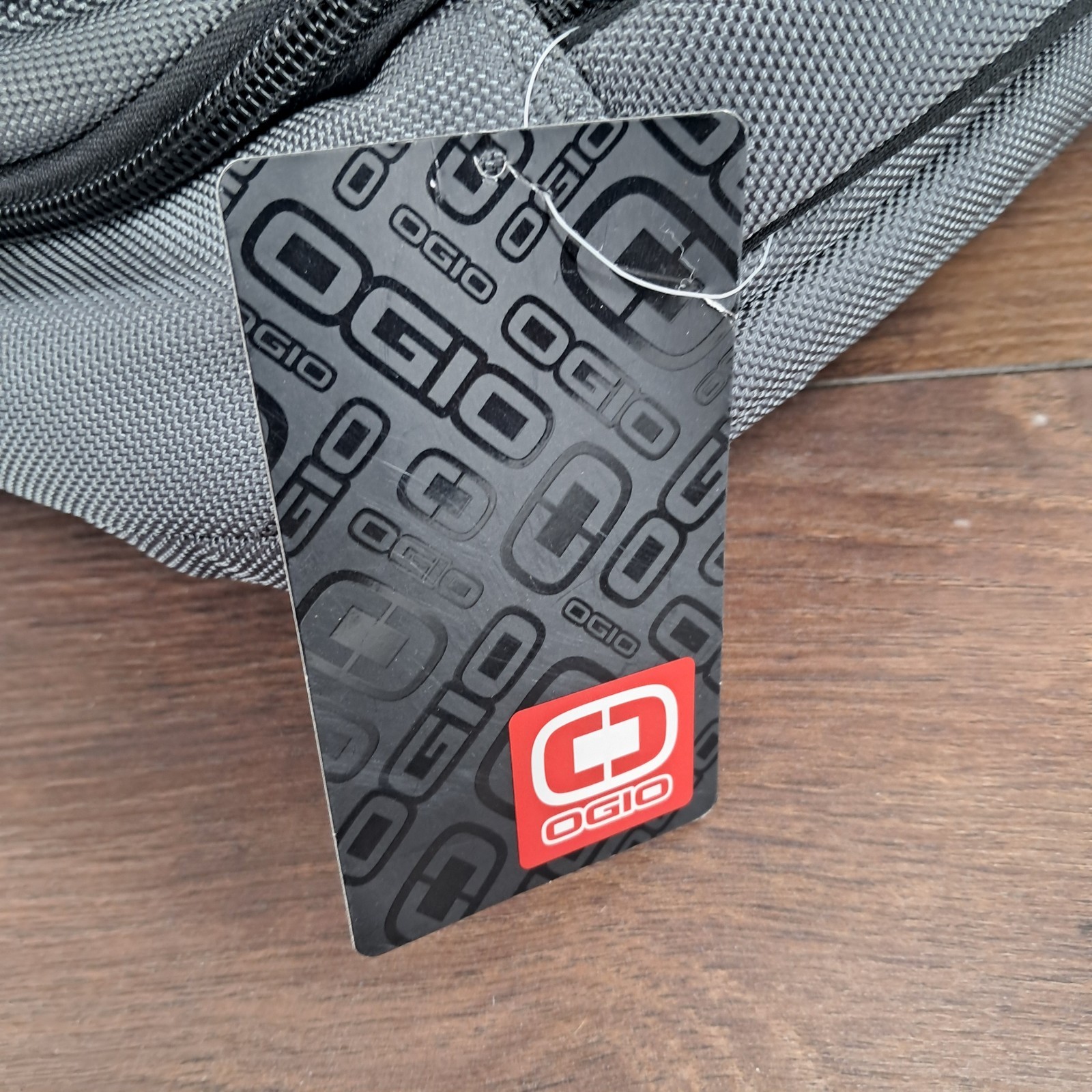 OGIO Metallic GRAY Ace Backpack fleece lined backpack With TD Synnex Lenovo Logo