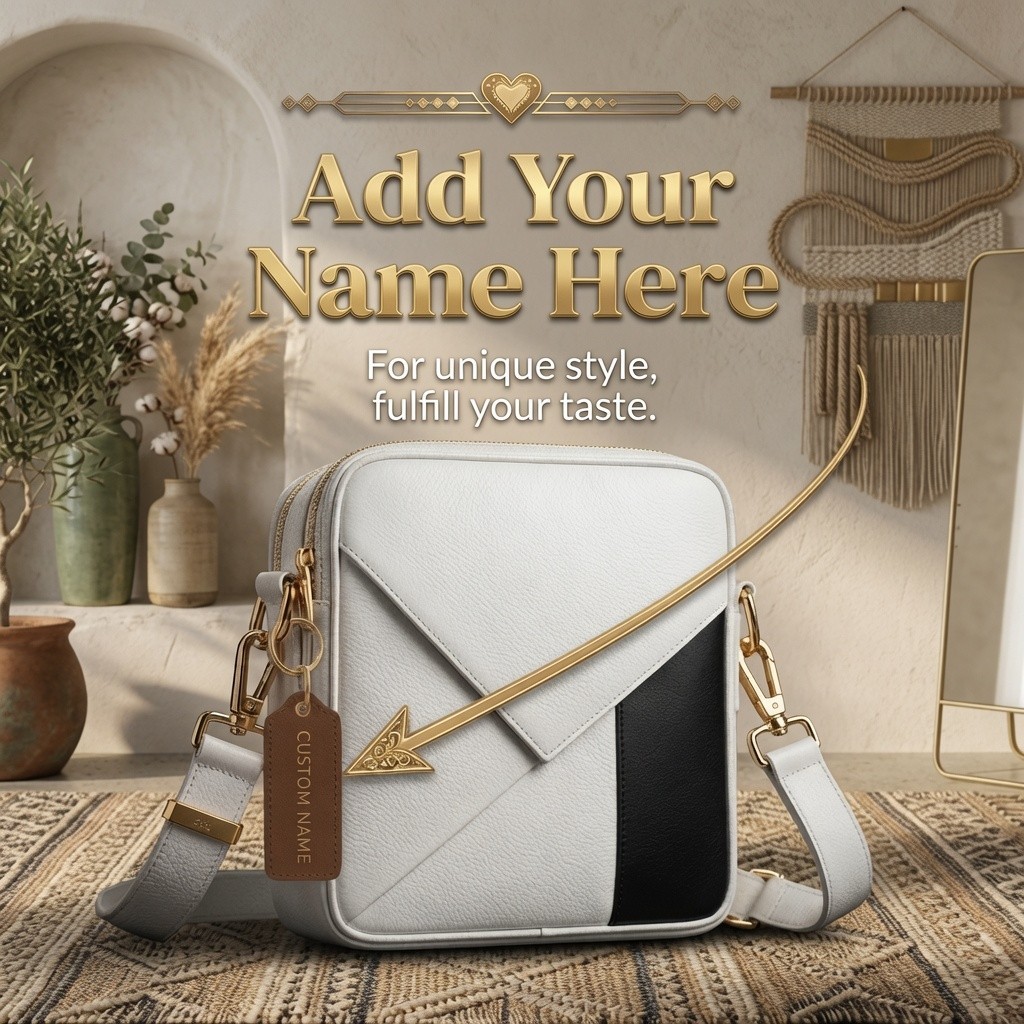 Premium Personalized Leather Crossbodyl Sling Bag – Stylish Mens Trave Messenger
