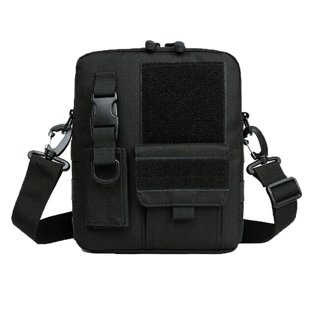 Tactical Messenger Bag Military MOLLE Sling Shoulder Bag Travel Crossbody Pack