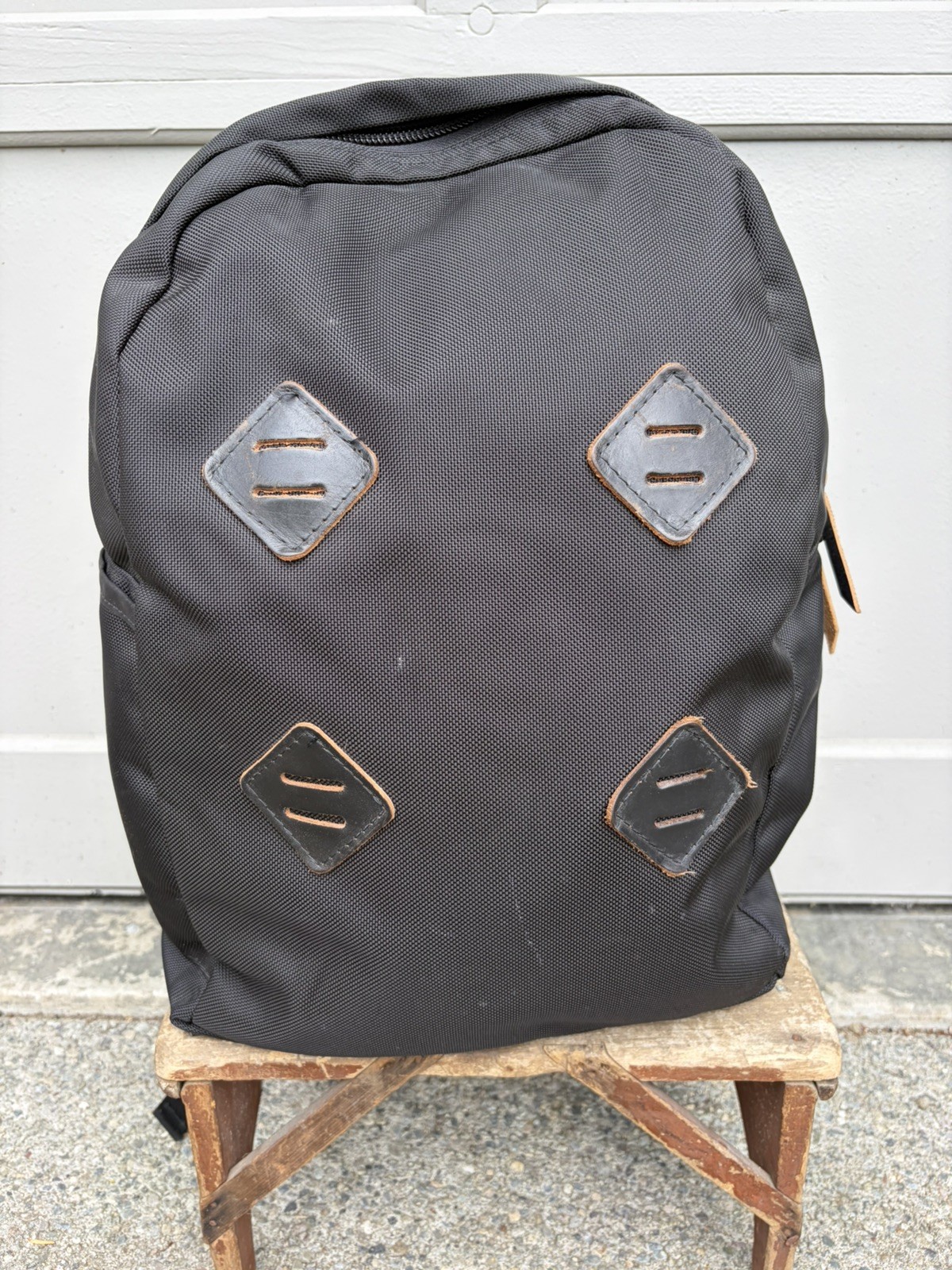 Altadena Works Ventura Rucksack Daypack Backpack Thick Nylon & Leather Japanese