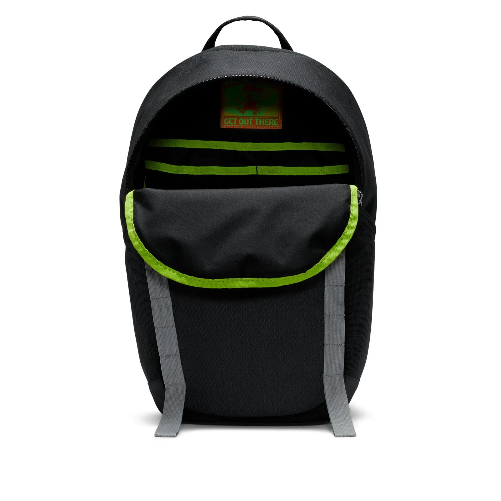 Nike Dri Fit Backpack Hike Day Pack 24L Bag Black Volt Travel Gym DJ9678 010 NEW