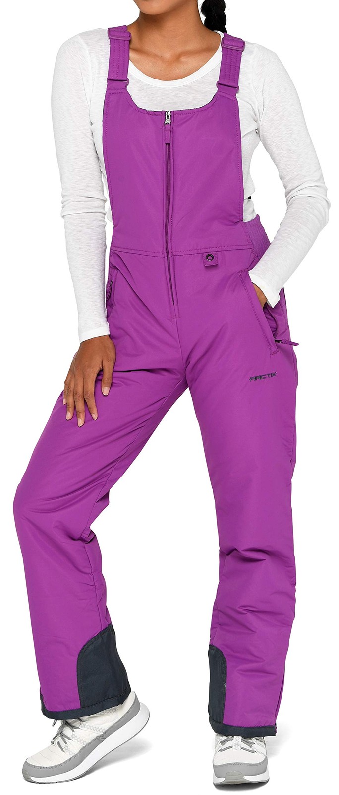 Arctix Women’s Essential Bib Overall Regular 31 Amethyst X Large Short U5