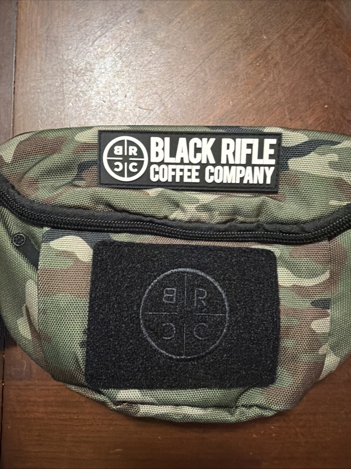 BRCC Black Rifle Coffee Company- Camo Fanny Pack / Belt Bag NEW