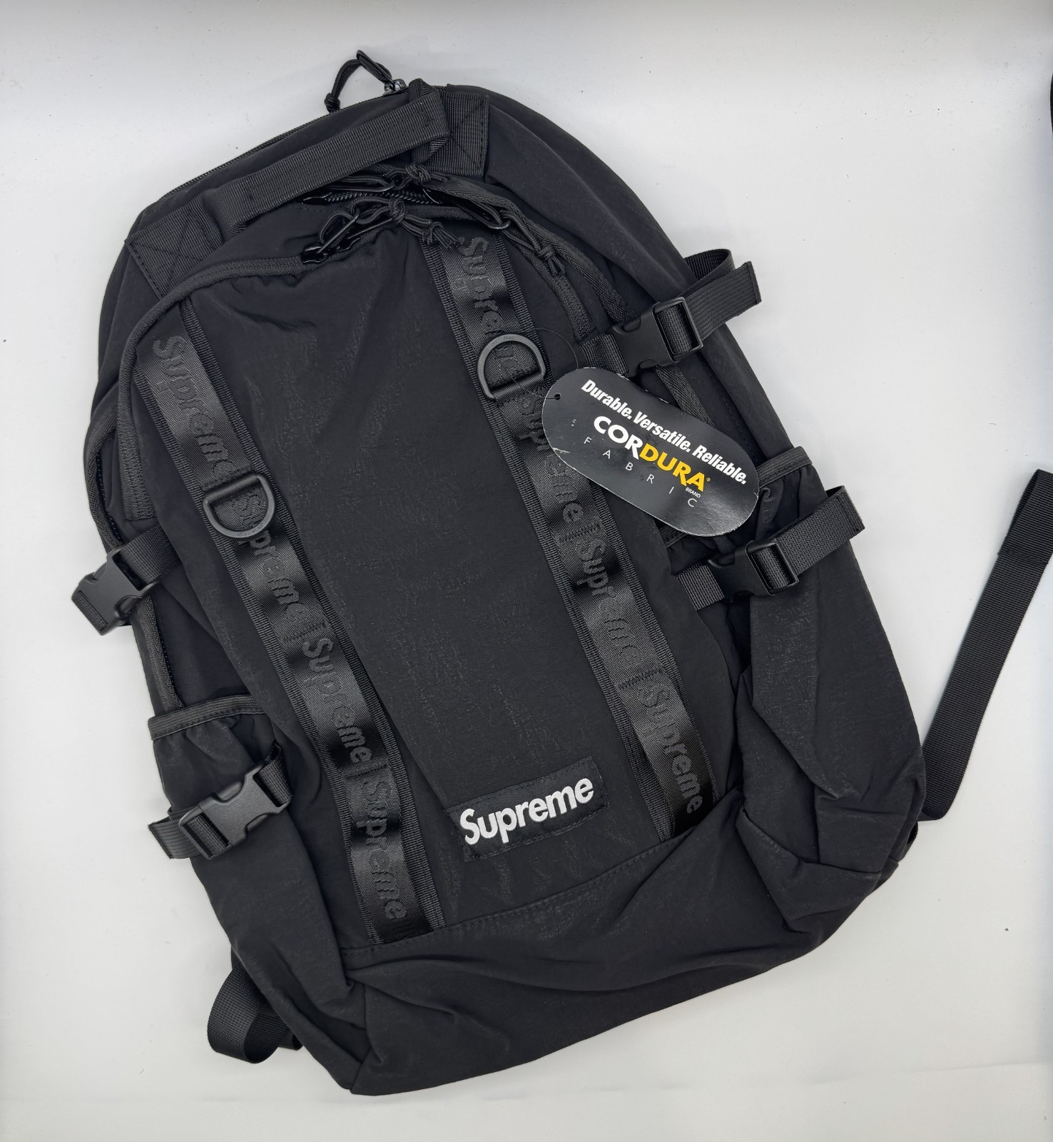 NEW Supreme Backpack Black (FW20) One Size