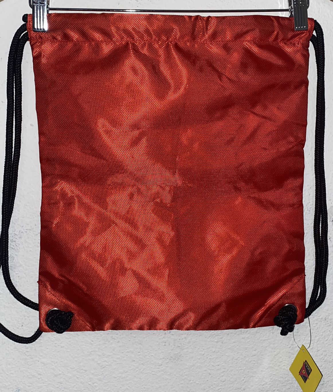Ferrari Land PortAventura Barcelona Drawstring Back Pack Red NWT Ferrari Spain