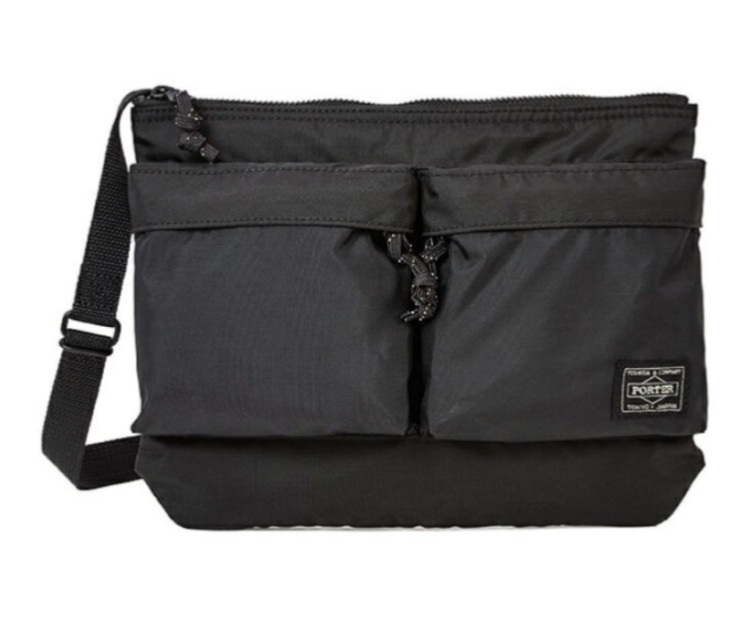 NEW PORTER Yoshida Bag Shoulder Bag FORCE Black 855-05458 Made in Japan