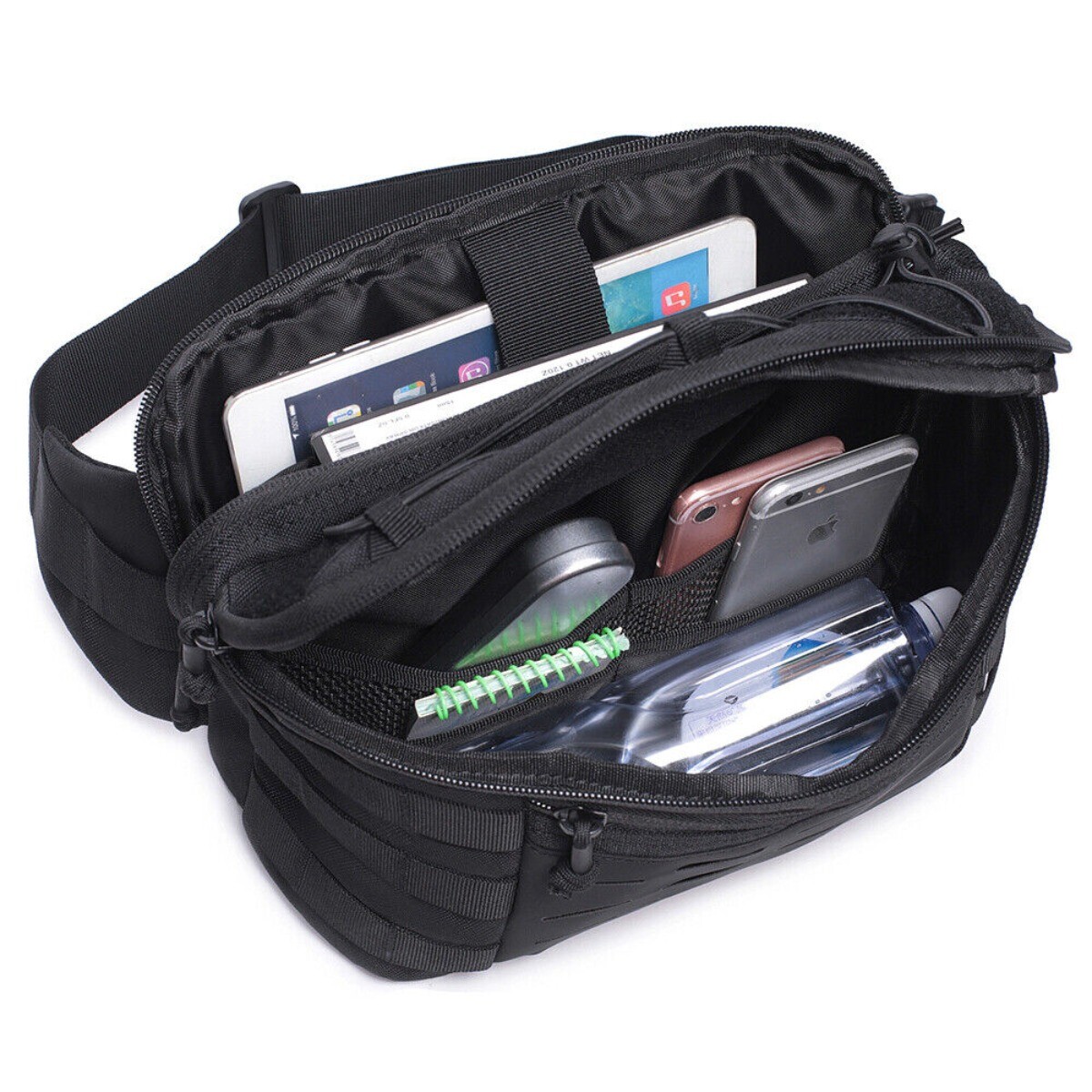Tactical Fanny Pack Military Waist Bag Pack Utility Hip Belt Bumbag for Hiking