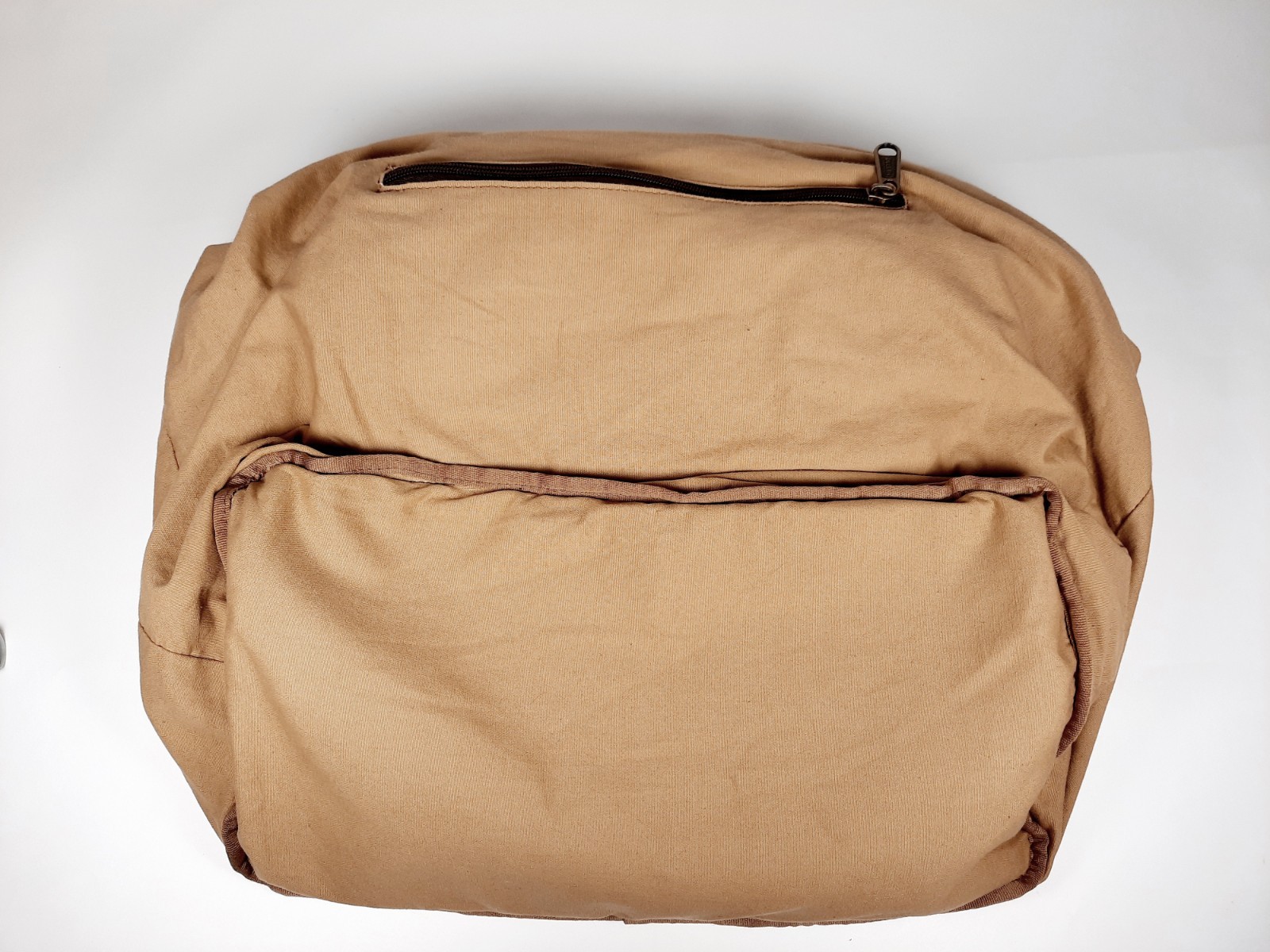 Duluth Trading Company Canvas Travel Duffle Bag 17″Wx14″Hx9″D/Olive Green