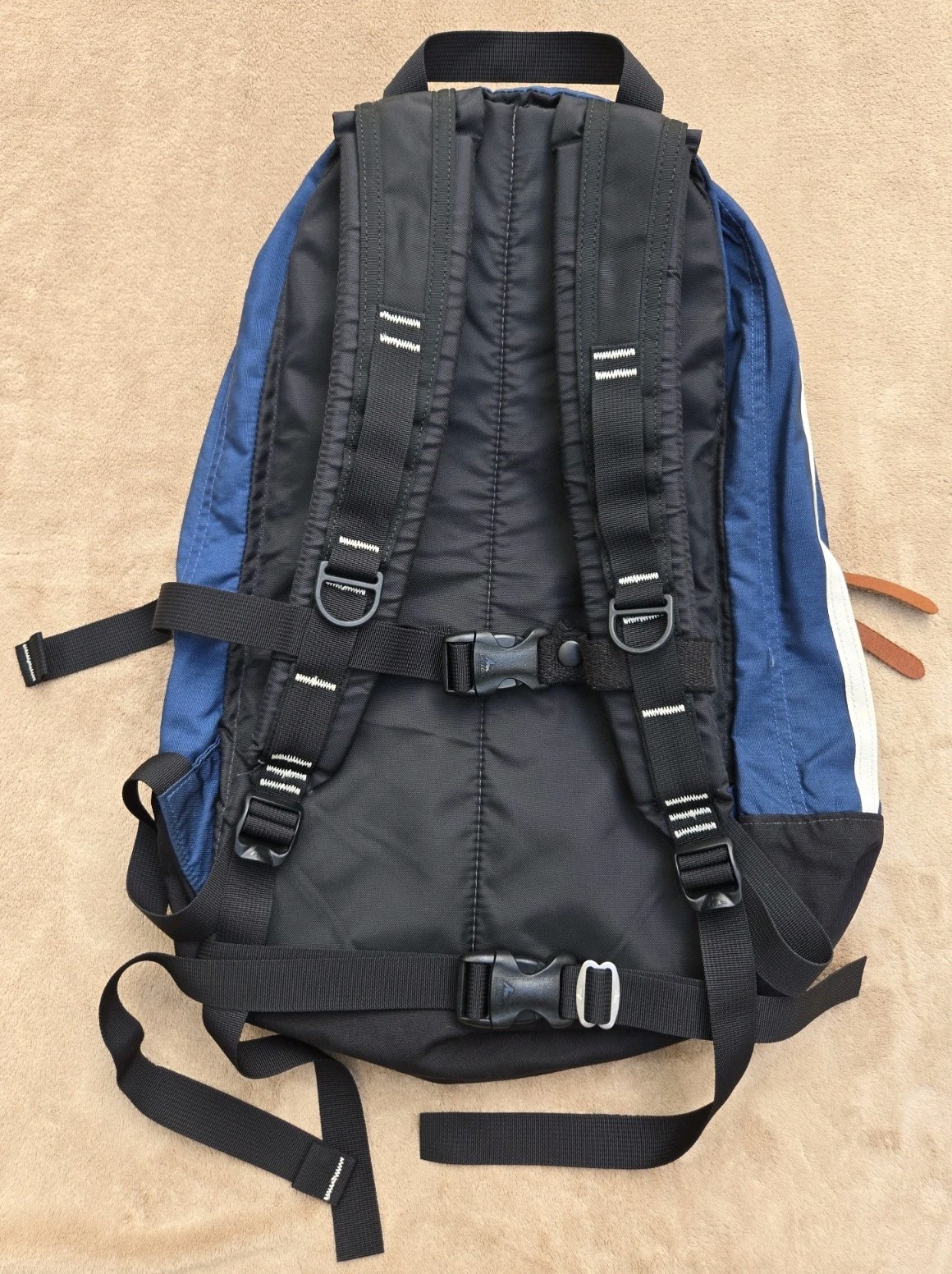 Vintage Gregory Daypack Backpack Old Logo Made In USA, Blue
