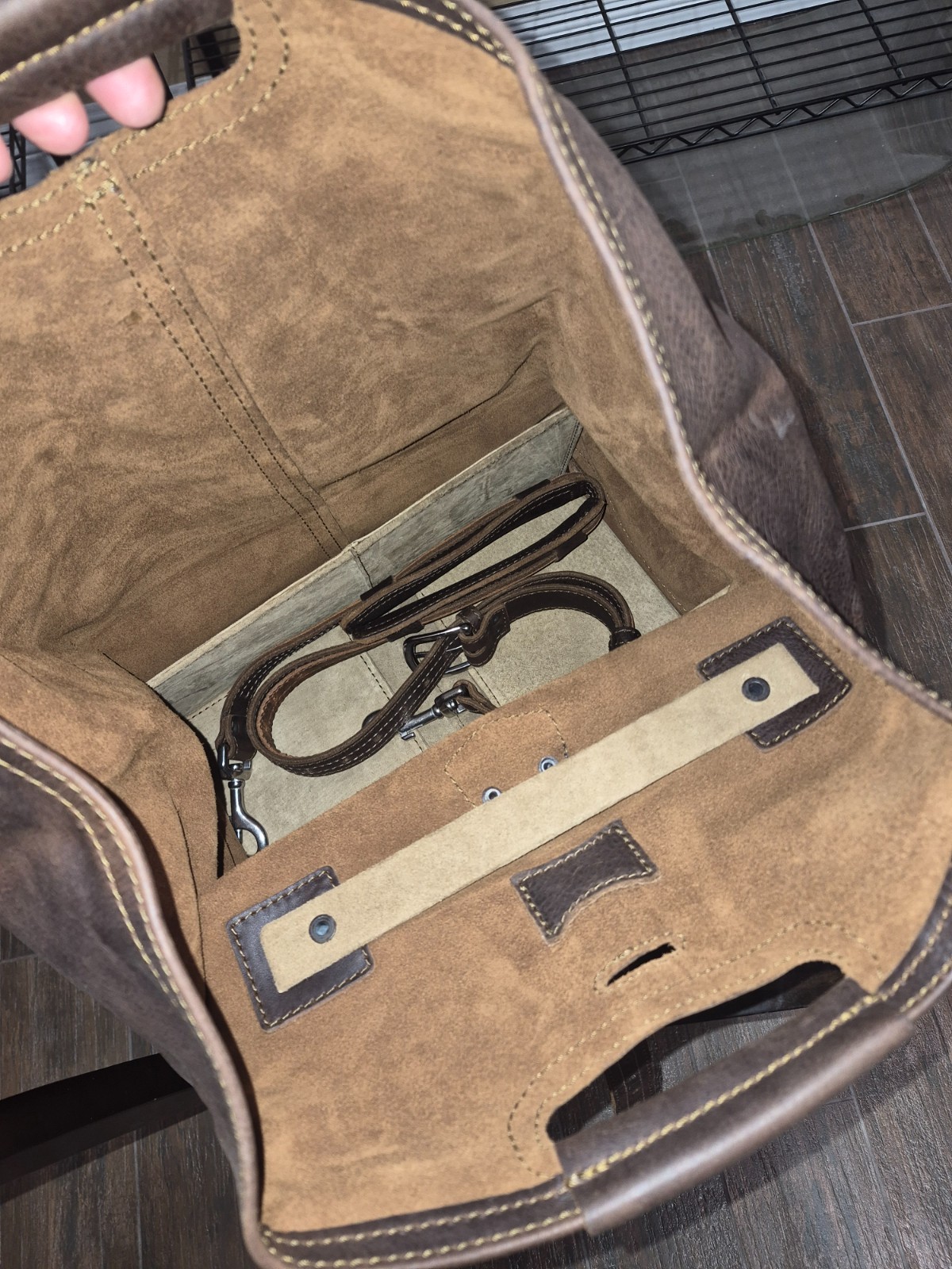 saddleback leather membership duffle dry bag