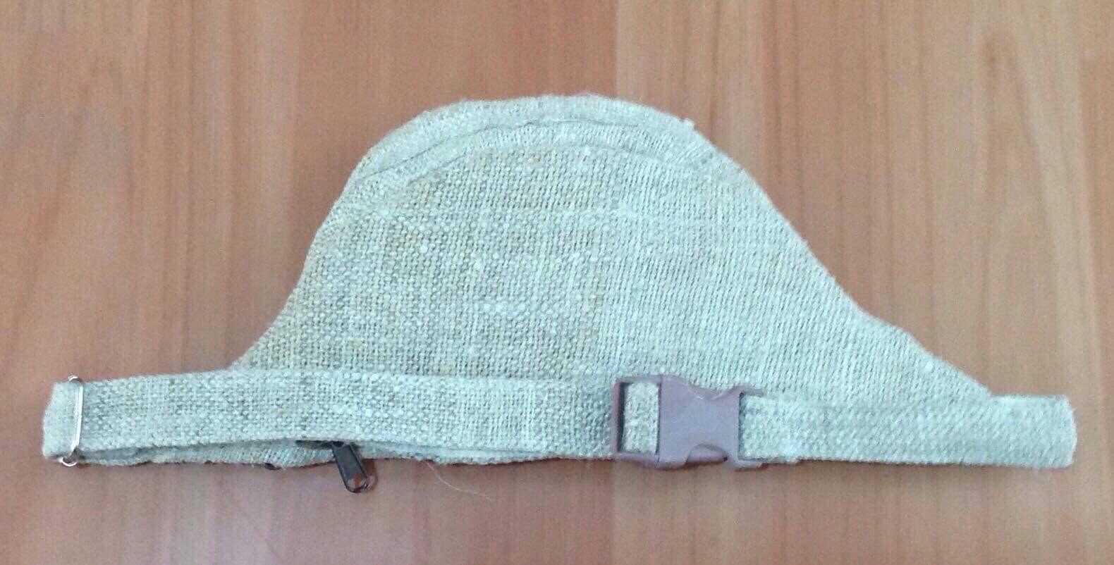 Natural Hemp Fanny Pack