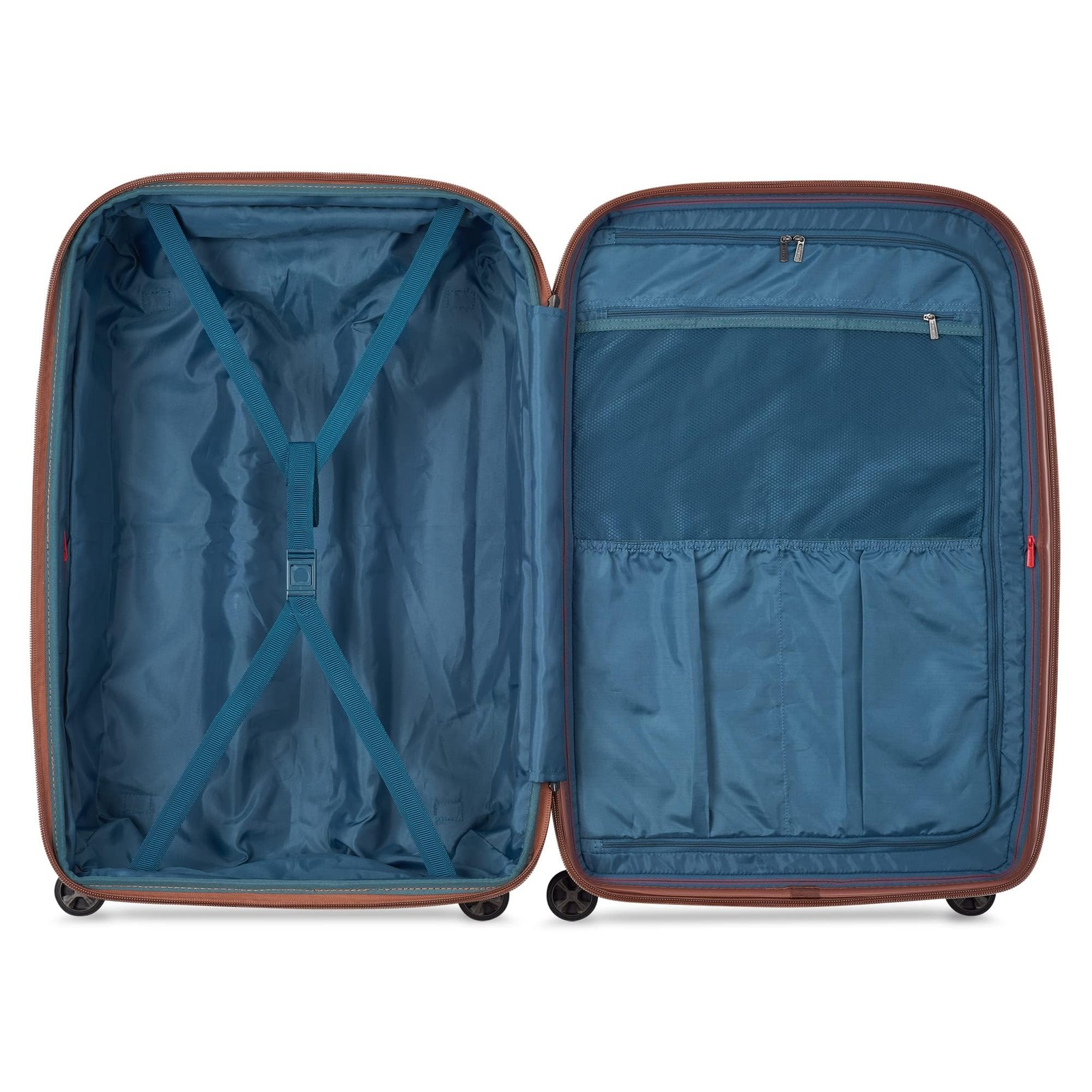 Delsey Paris Carrousel 28″ Expandable Carry-On Spinner ( Platinum)U8