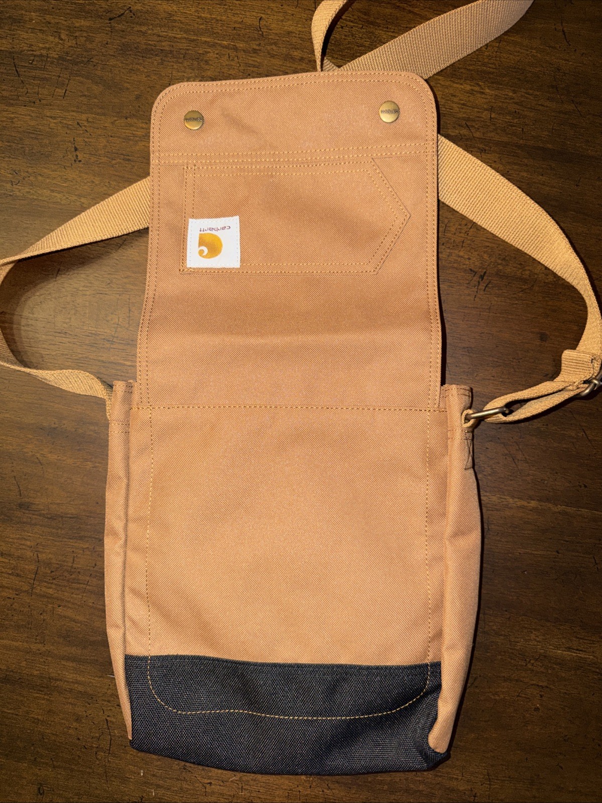 Carhartt, Durable, One Size, Everyday Crossbody Snap (Carhartt Brown)
