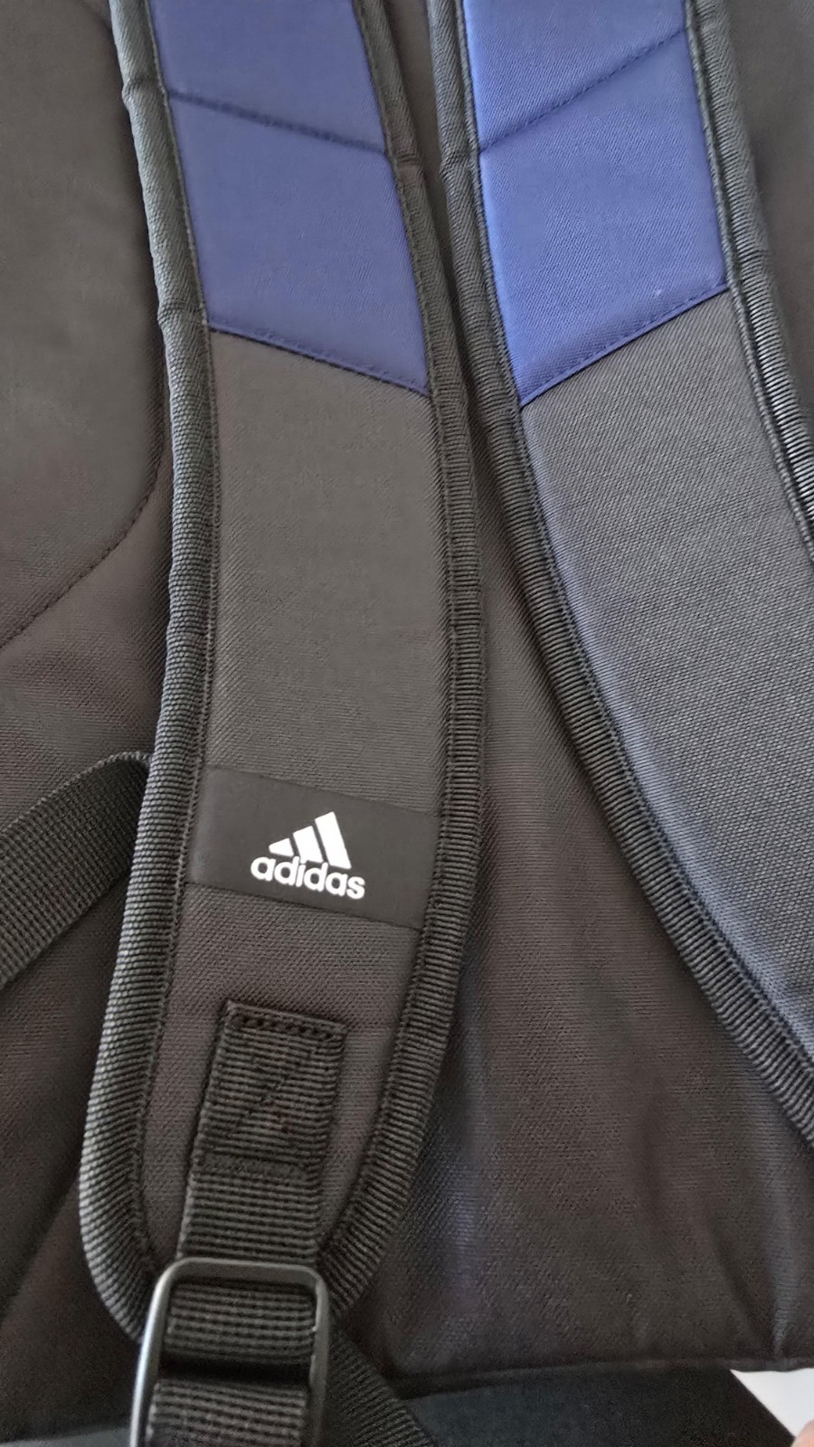 ADIDAS DEFENDER TEAM UNISEX 20″ Backpack Laptop Bag Shoe Pocket BLUE $65 NEW