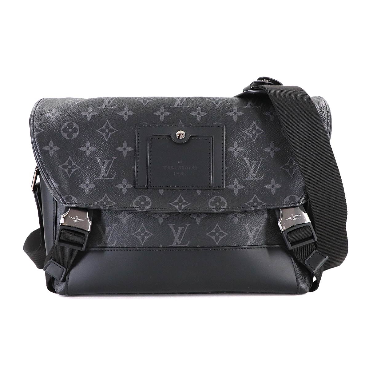 LOUIS VUITTON Monogram Eclipse Messenger Voyage PM Shoulder Bag M40511 90313089