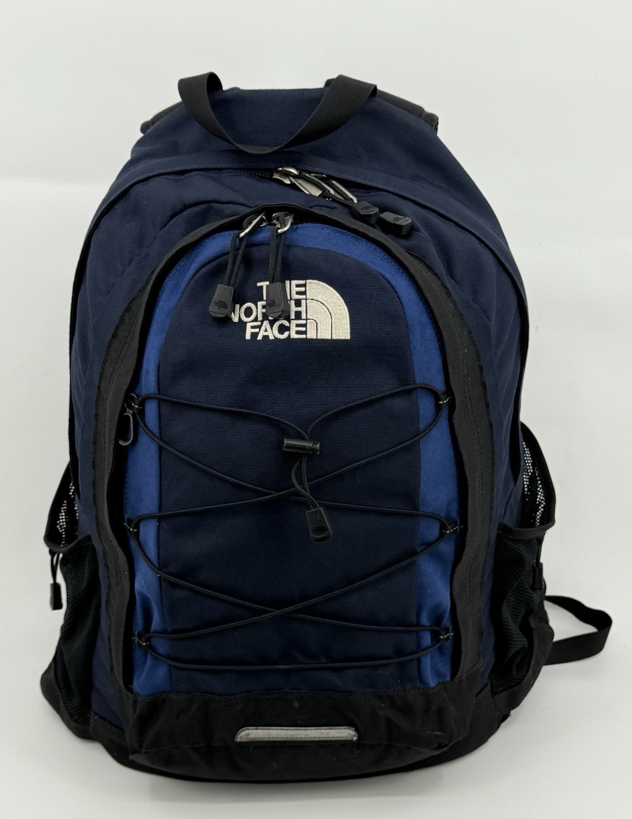 The North Face Jester Backpack Navy Blue And Black **DEFECTS READ PLEASE**
