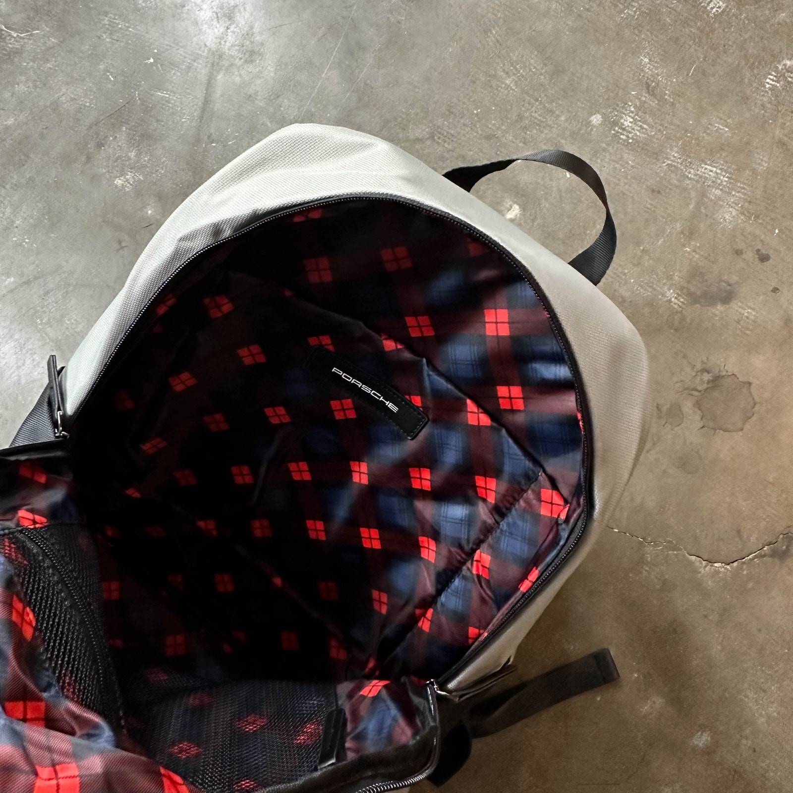NEW Porsche Design Tequipment Backpack – Turbo No. 1 Plaid WAP0353510RTRB