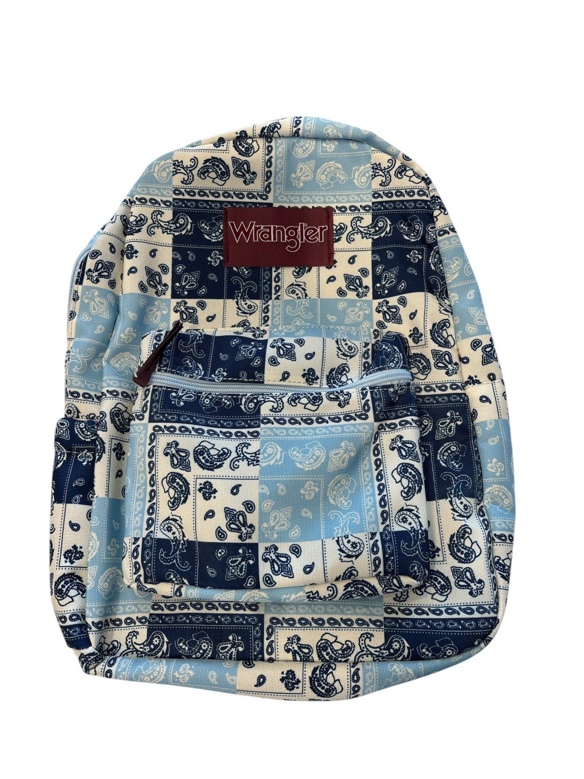 Wrangler Blue Paisley Y2K Backpack