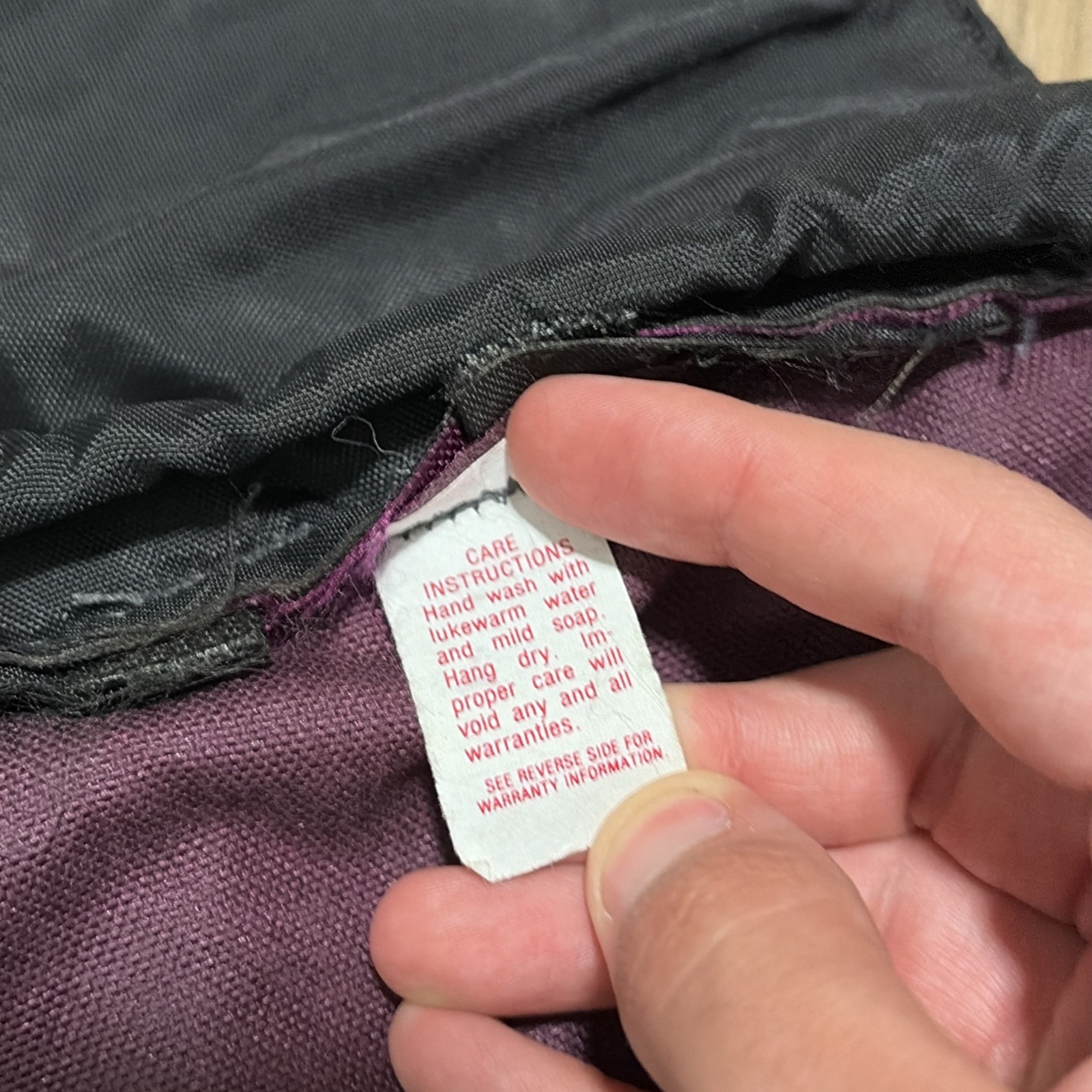 VINTAGE Jansport Backpack Purple Leather Bottom USA Made 90s Bag School Travel
