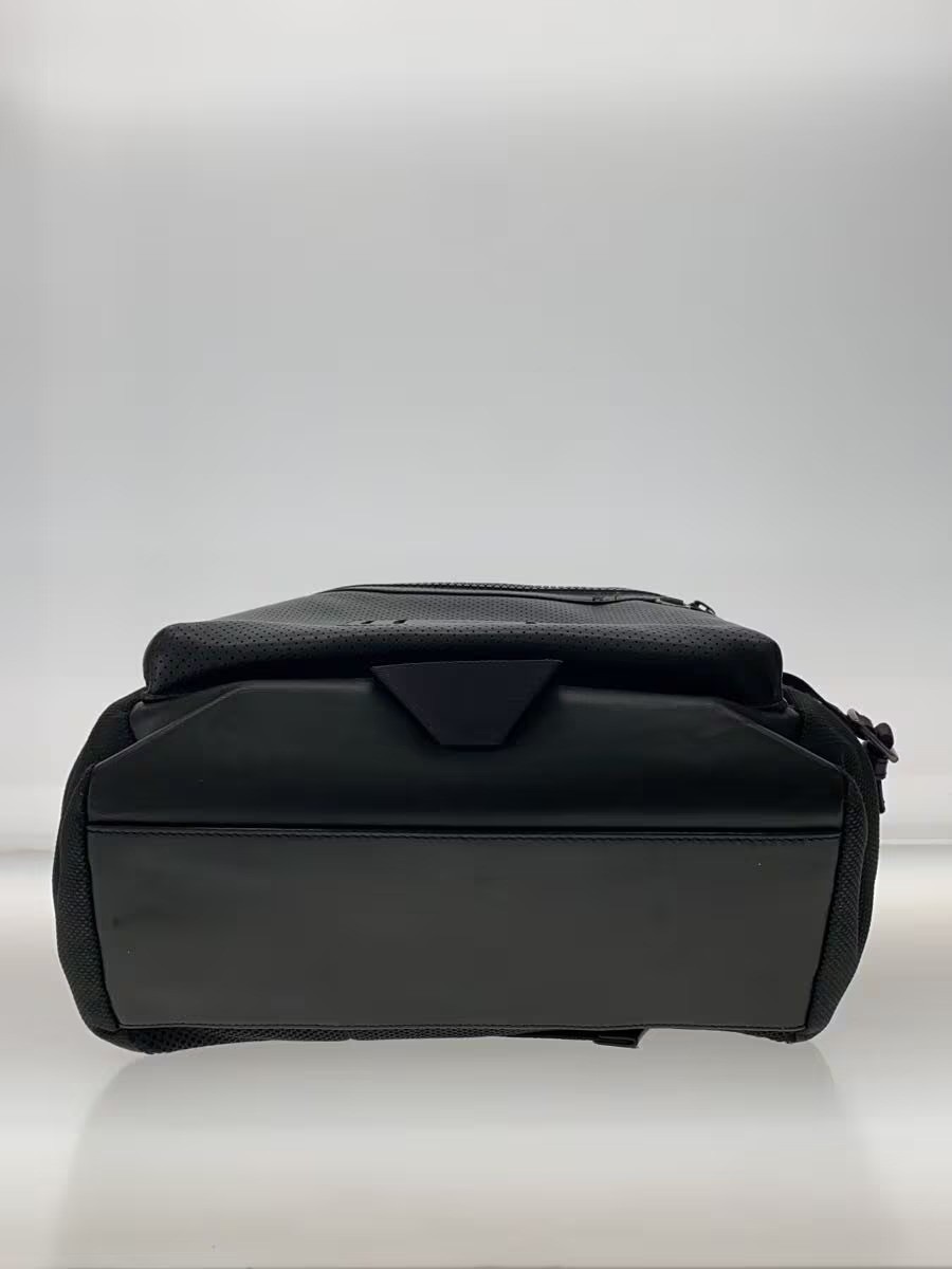 COACH Backpack Black Nylon Leather Men Rucksack Large capacity F24676