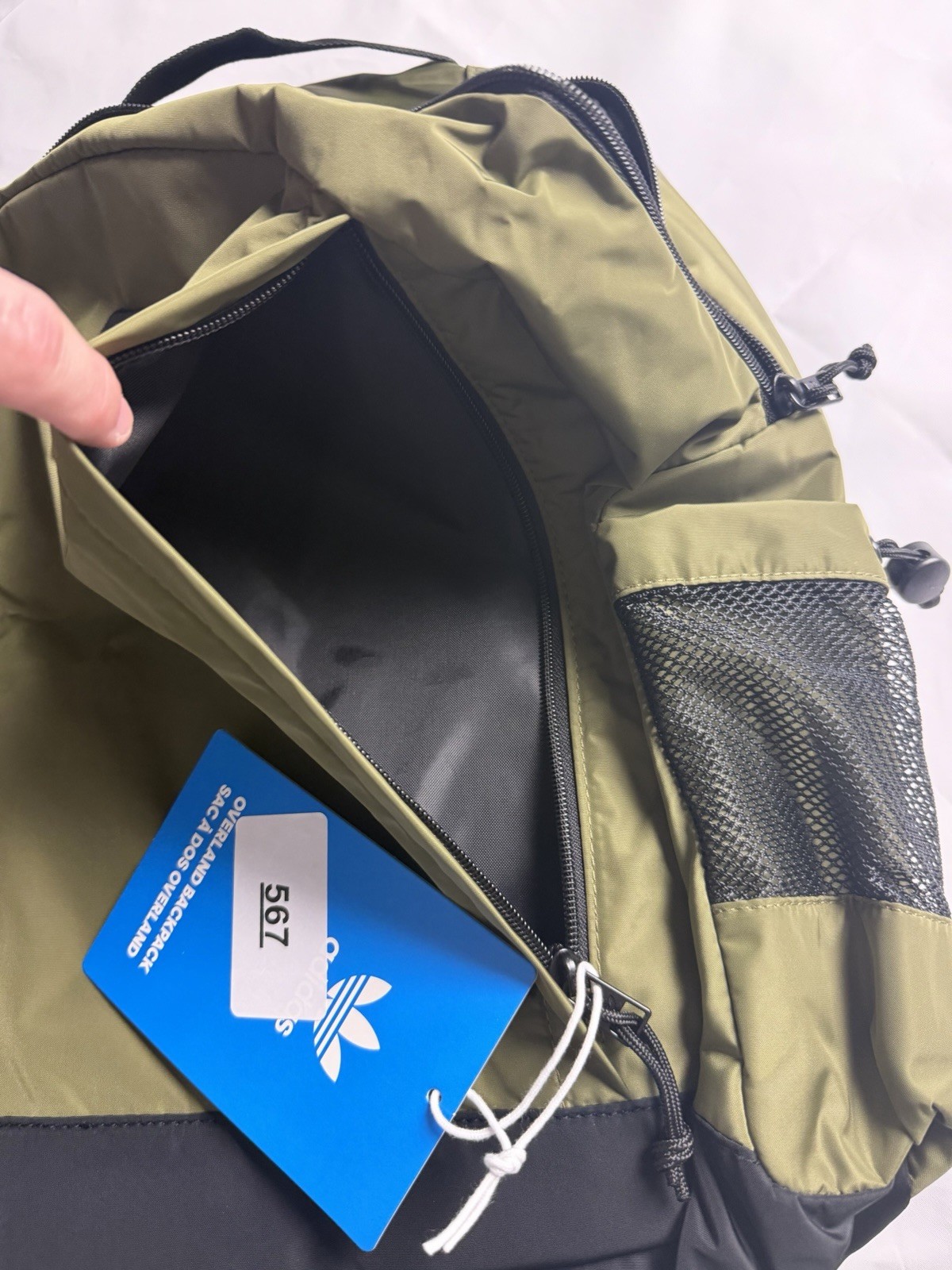 Adidas NWT Overland Green Performance Laptop Backpack FREE SHIP