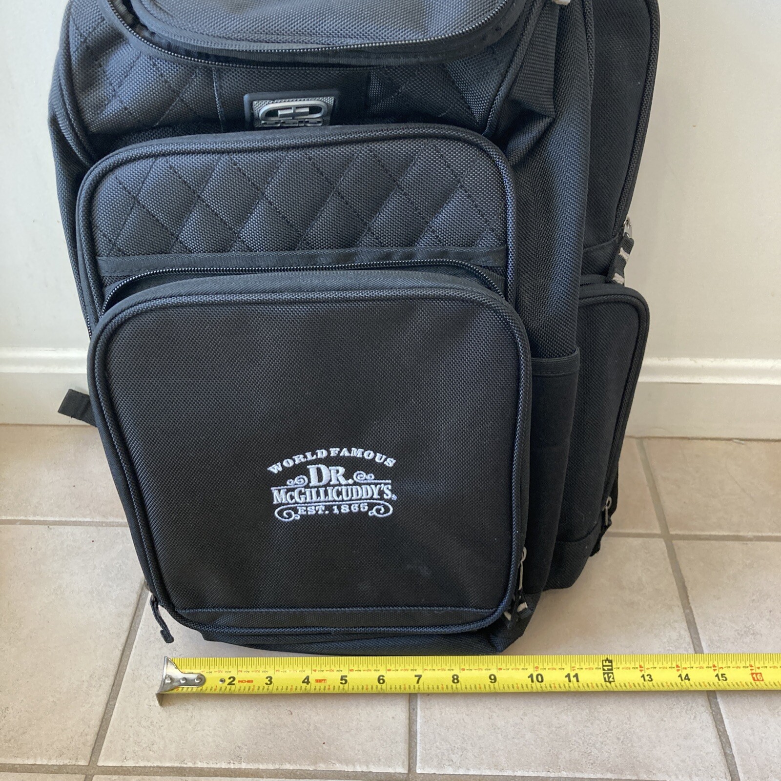 OGIO Epic Duralast Backpack 108090 Dr.McGillicuddy’s Logo New with Tags READ