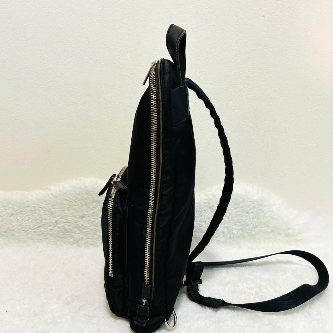 Authentic PORTER CLASS Black Sling Bag 34cm Men’s Shoulder Bag Authentic