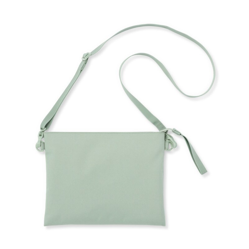 MUJI Water-Repellent Recycled Polyester Crossbody Bag 2-Litter Unisex NWT