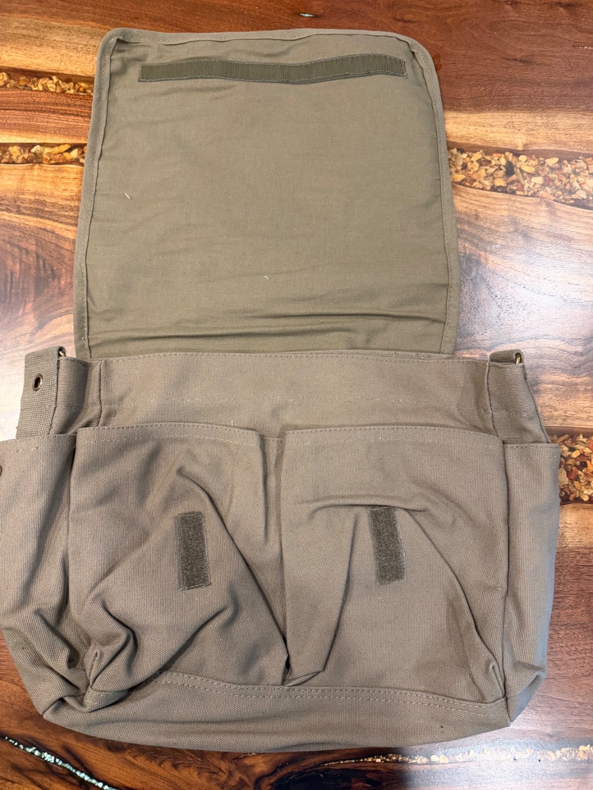 ROTHCO CLASSIC CANVAS MESSENGER BAG -OD Green style 9148