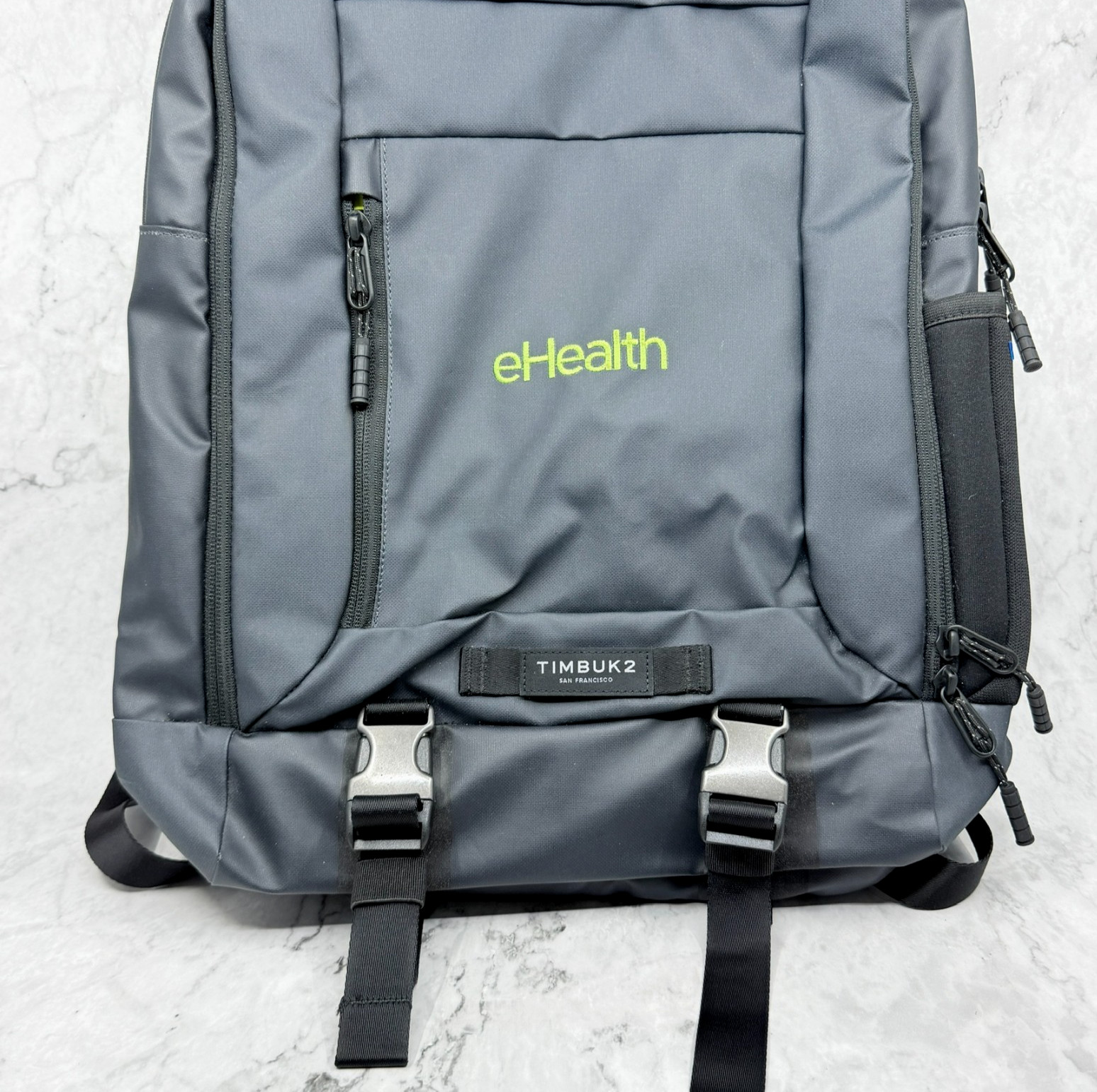 Timbuk2 Authority Deluxe Laptop Backpack, Eco Titanium, 20L *eHealth*