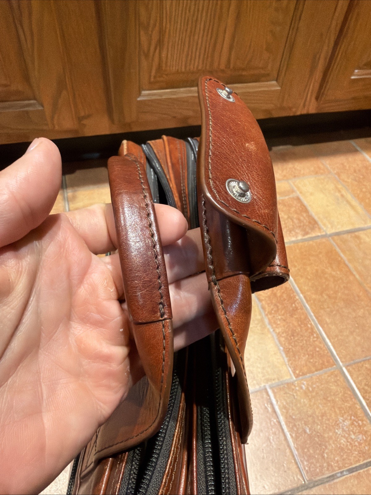 Bosca Brown Men’s Briefcase