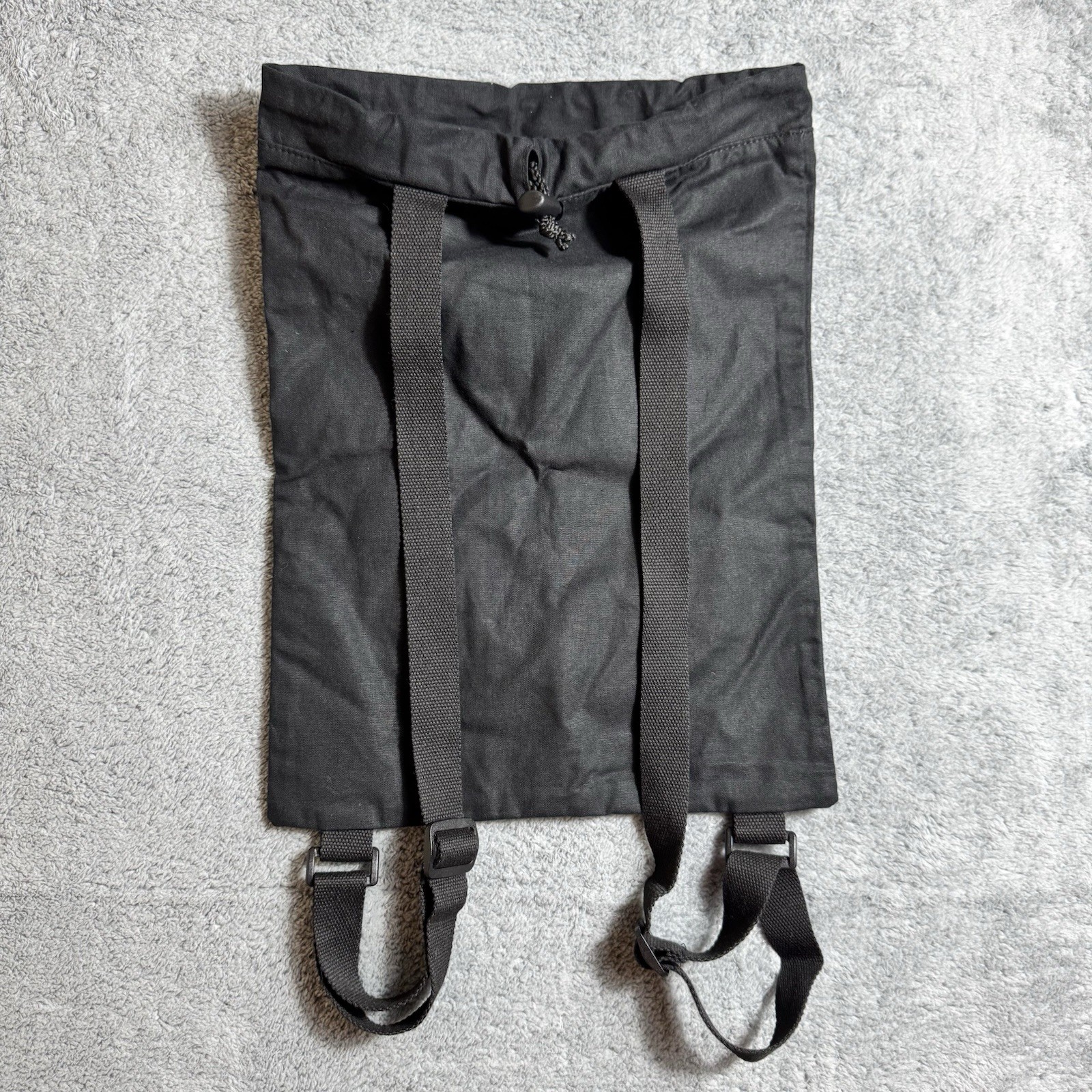 Dave’s Hot Chicken Canvas Black Toggle Backpack Bag Ops Summit Travel Bag