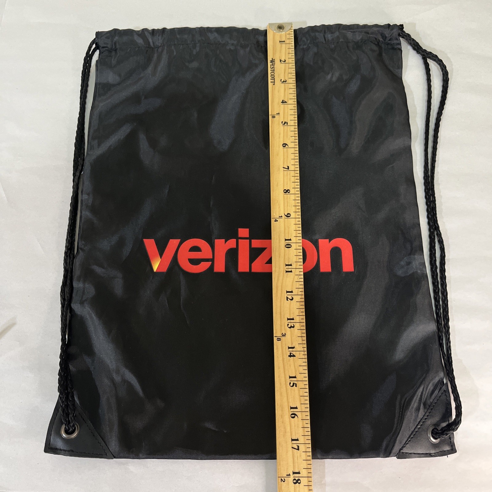 Verizon Drawstring Bag Backpack and Sunglasses Bundle Gift Polyester Hit