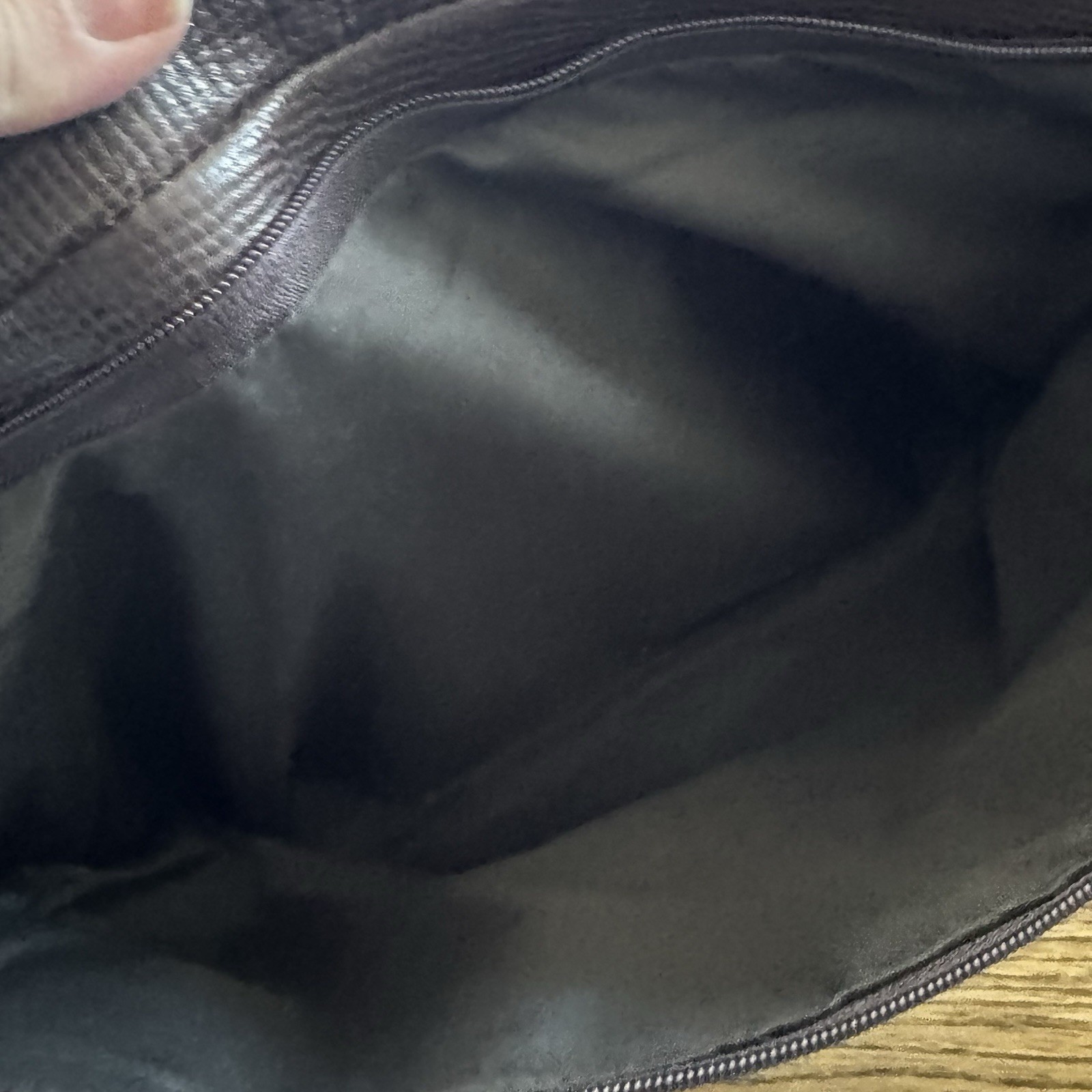 Fossil estate document Leather Trim Bag Tan Brown