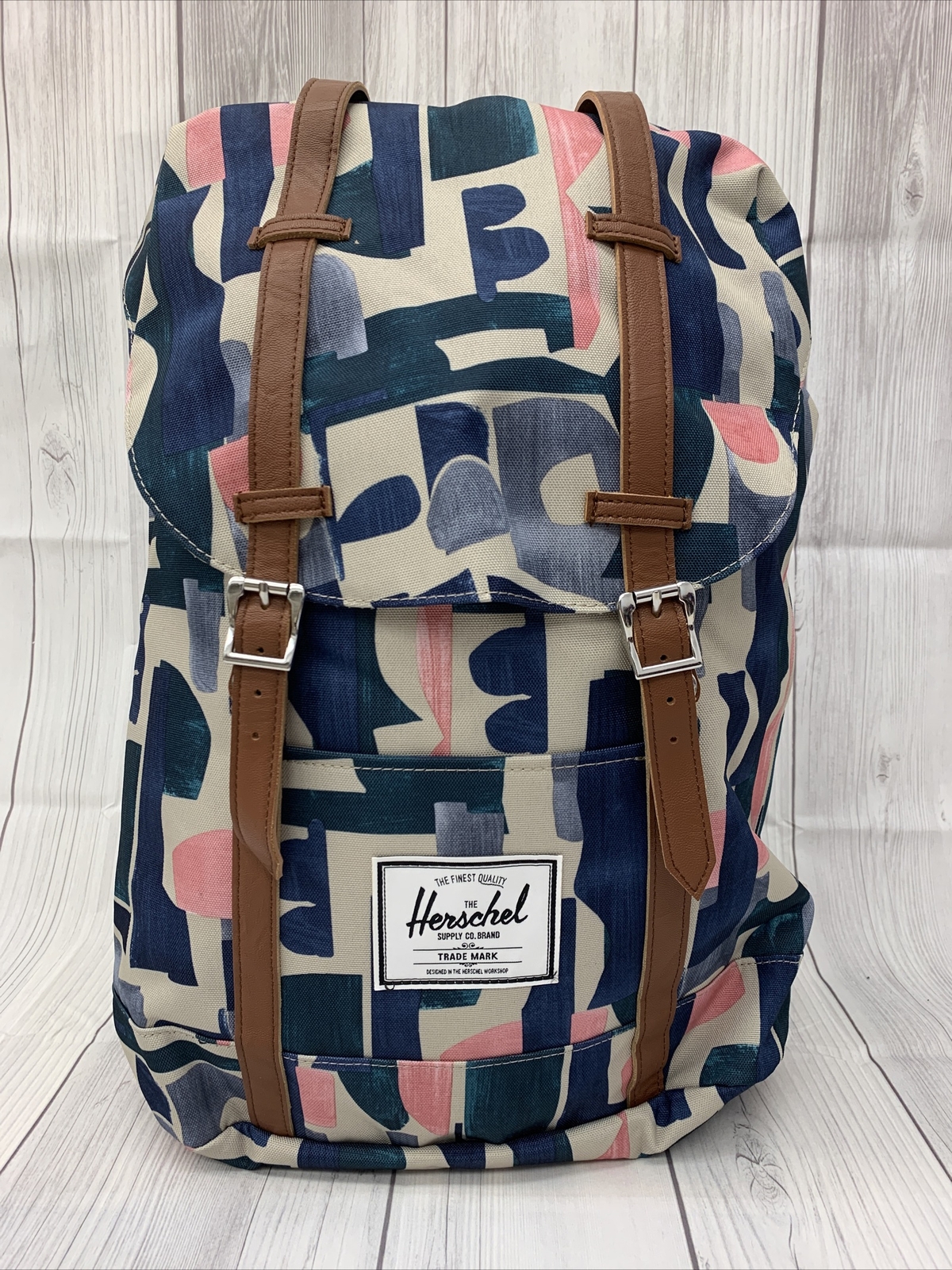 Herschel Supply Company Retreat Abstract Block Backpack