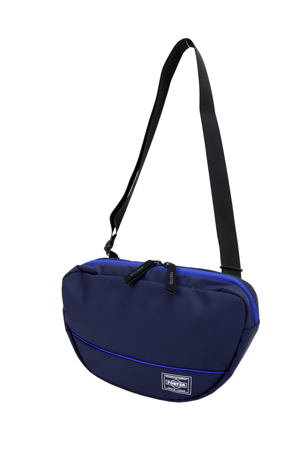 PORTER Shoulder Bag (L) Yoshida & Co. MOUSSE B6 Compatible Navy